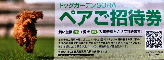 ドッグガーデンSORA 阿久根市にオープン！